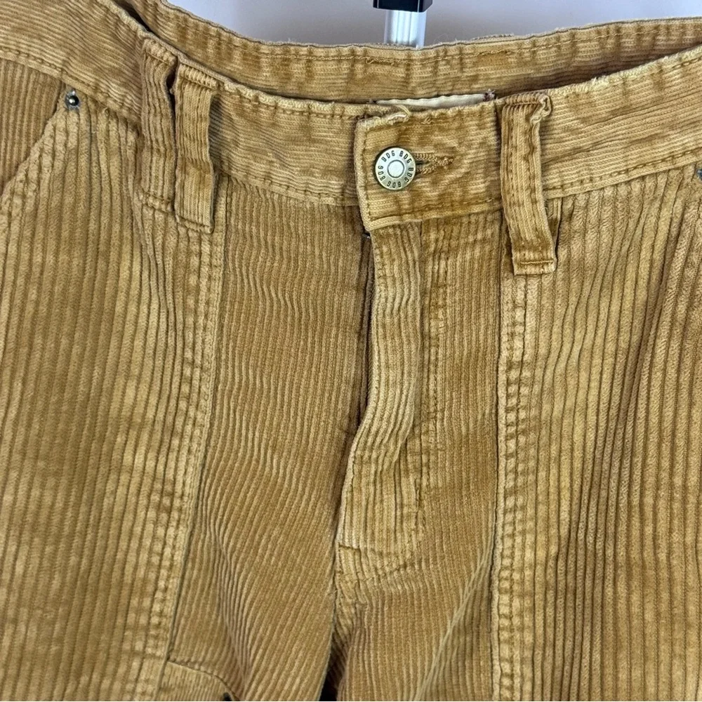 BDG Urban Outfitters Wide Leg Corduroy Pants Whiskey Size 4 Skater Y2K - Picture 5 of 10